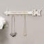 6 Hooks Necklace Organizer Wall Mounted Jewellery Holder