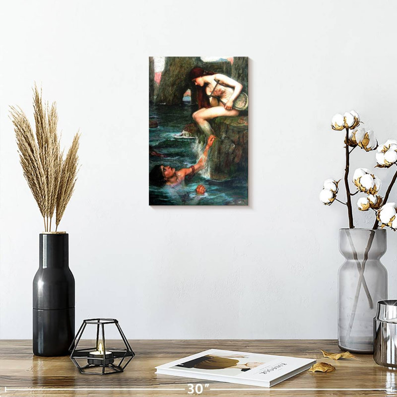 Kelan The Siren, 12" H x 8" W