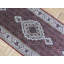 Tapis de zone de tapis de couloir 2 pi 7 po x 24 pi 5 po à la main one-of-kind-noué la black Beaton