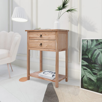 Ademar Side Table with Storage