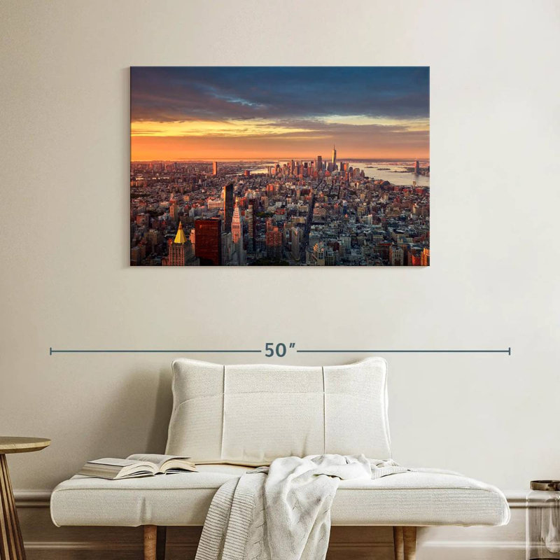 Sireci Manhattan NYC, 26" H x 39" W