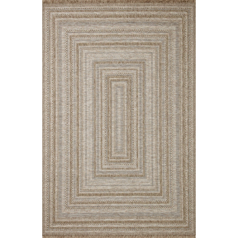Tapis intérieur / extérieur Loloi II Dawn, Rectangle 3 pi 9 po x 5 pi 9 po