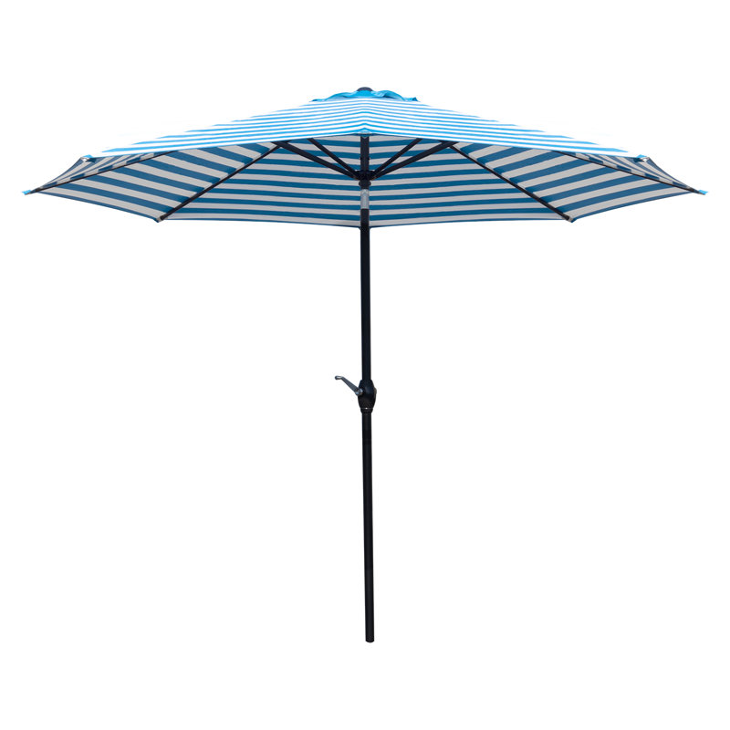 Parasol de marché 9 pi Darrin, Bleu