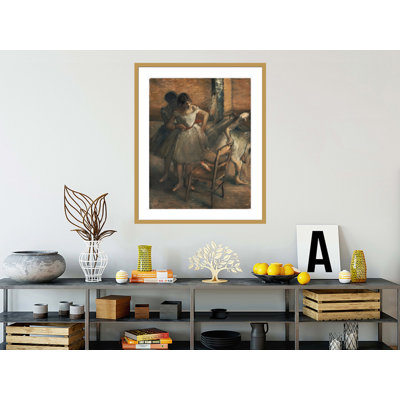 «Dancers» par Edgar Degas, impression giclée sur cadre
