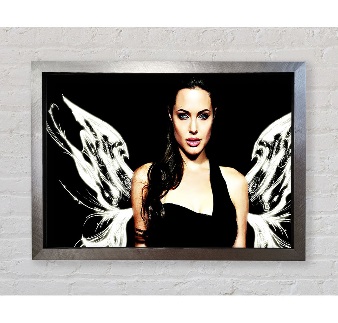 Angelina Jolie Angel Wings - Druck