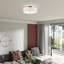 Plafonnier semi-encastré 4 lumières Bazilijus-444931800