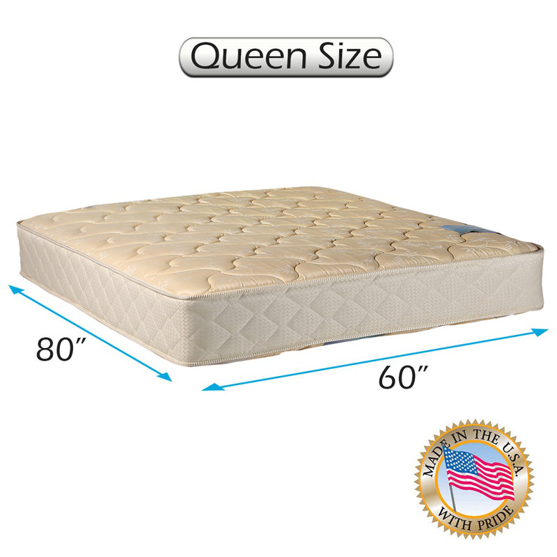 Mchenry Two-Sided 9'' Firm Innerspring Mattress, Queen