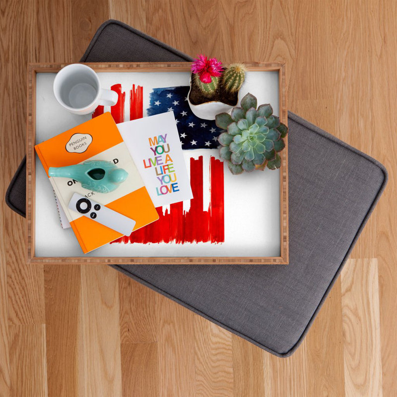 Bamboo Tray, 1.75" H x 18" W x 14" D