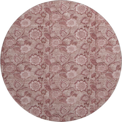 Premium Machine Washable Mayfield AMF1939 Floral Rug