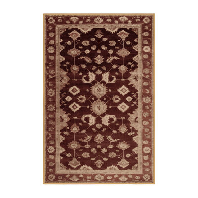 Tapis brun lavable à la machine