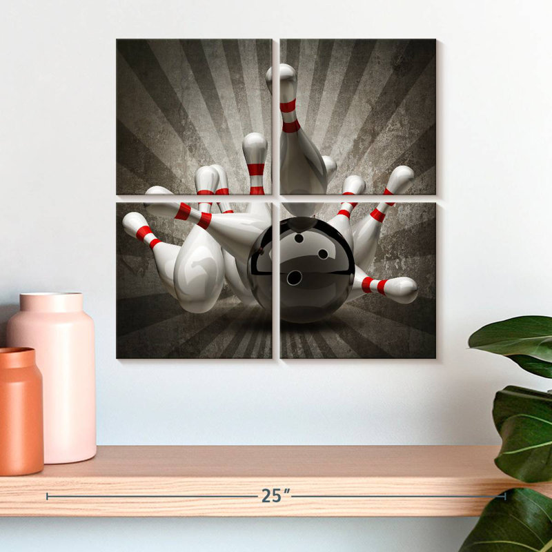 Sireci Fun Bowling, 18" H x 18" W