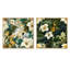 Heinrike - ensemble de 2 collages floraux carrés-102162041-102162042