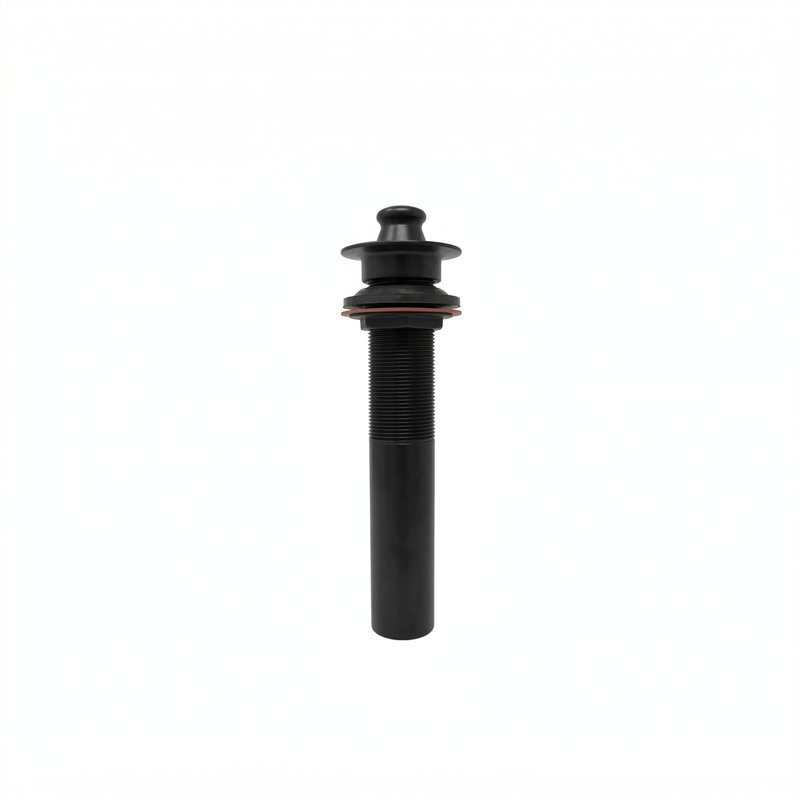 Ensemble de drain de lavabo avec bouchon Easy Lift et trous de trop-plein de Strom Living, Bronze huilé non laqué