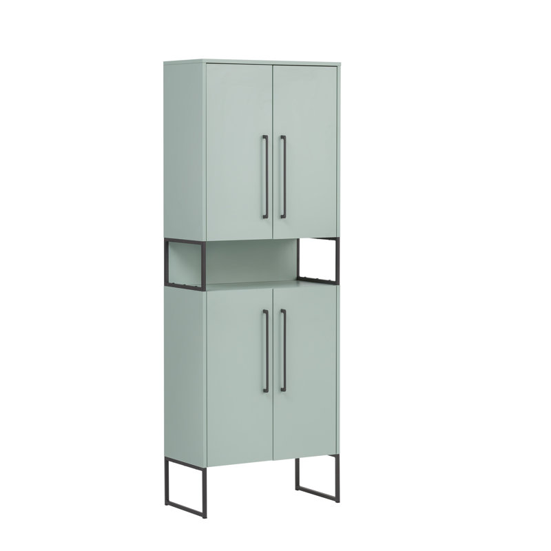 Limone Linen Cabinet, Mint