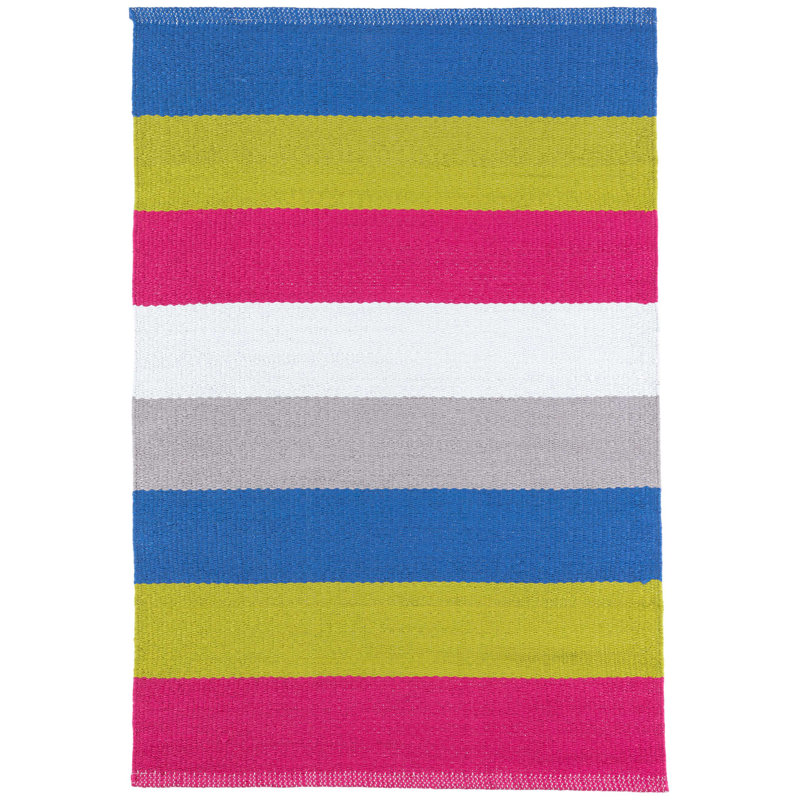 Jules Stripe Handwoven Indoor/Outdoor Rug, Rectangle 8' x 10'