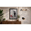 Gentleman Sweeping Urban Art - Framed Print-1291497438-1291497439