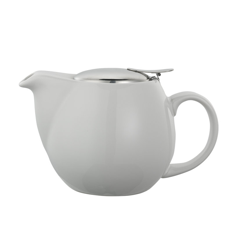 Théière en céramique, Blanc