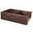 33'' L Double Bowl Copper Kitchen Sink-71401889