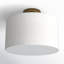 Finley Single Light Fabric Flush Mount