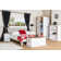Choe 2 Drawer Compact Bedside Cabinet, Bedside Table, End Table, Corona Design