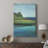 Silent Lakeside I -Custom Wrapped Gallery Cavas