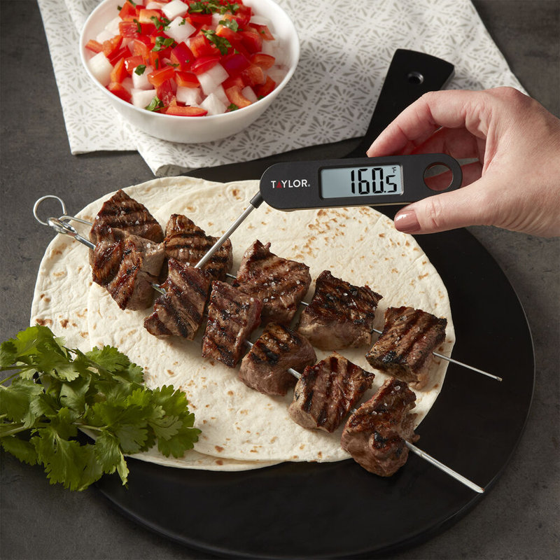 Taylor Instant Read Digital Compact Folding Probe Thermometer