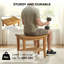  Tabouret de douche en teck l 20 po avec tablette de rangement Yardgrace