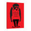 « rire now on red », reproduction d’impression sur toile tendue-27834722