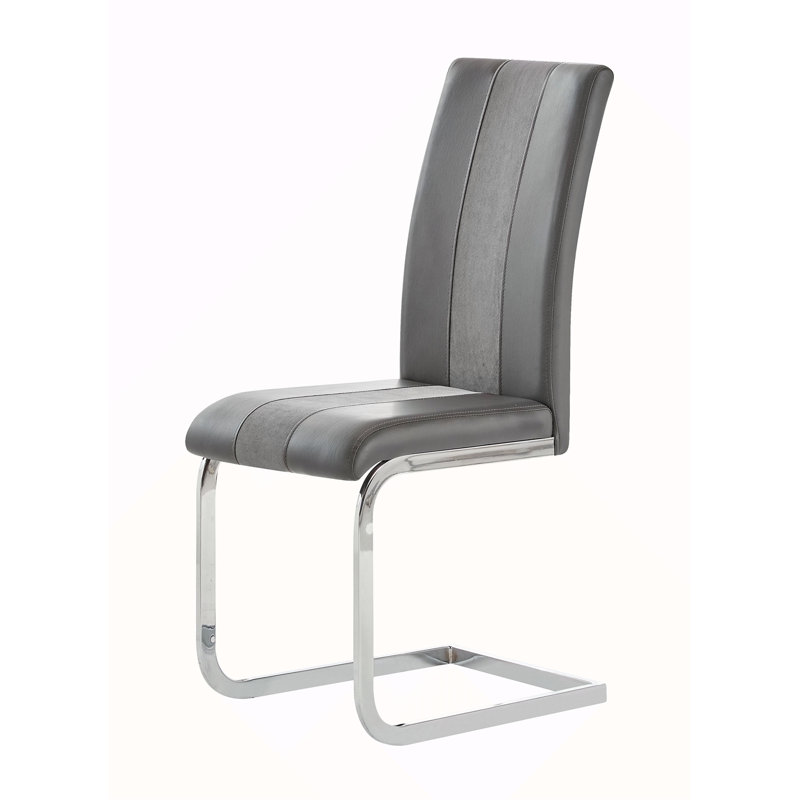 Chaises de salle à manger en tissu (ensemble de 4)