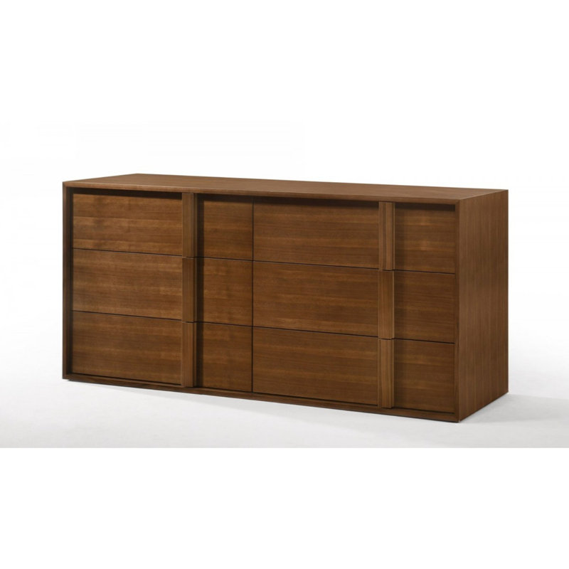 Commode double en bois massif l 6,5 po Louanne