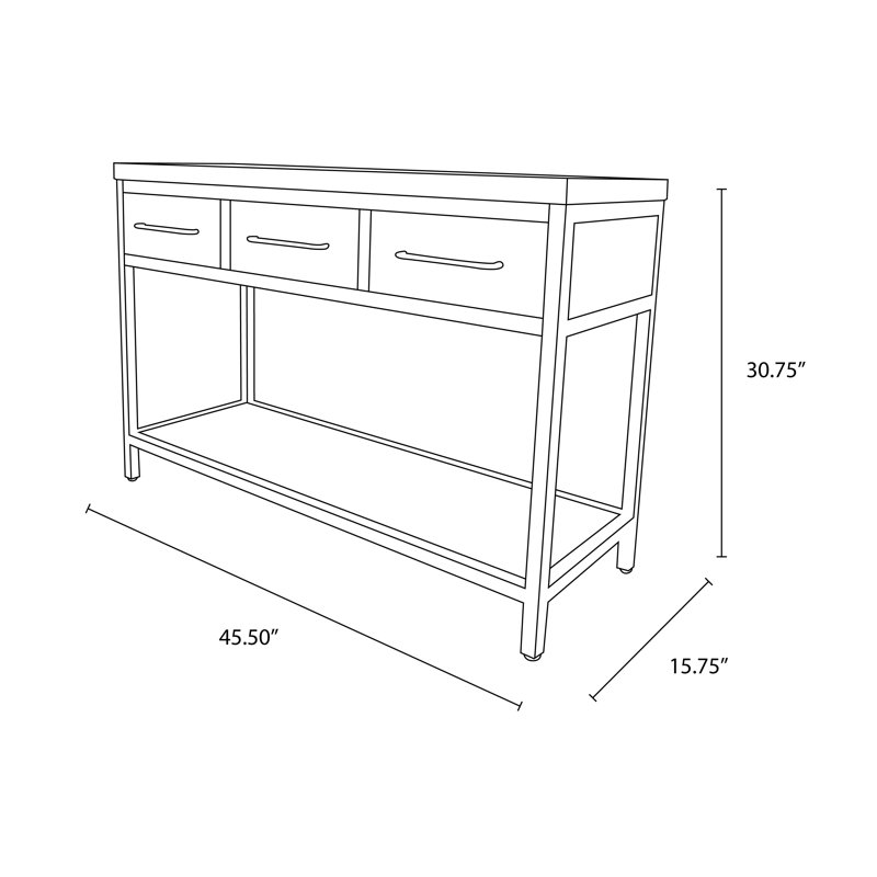 Console 45,5 po Faires