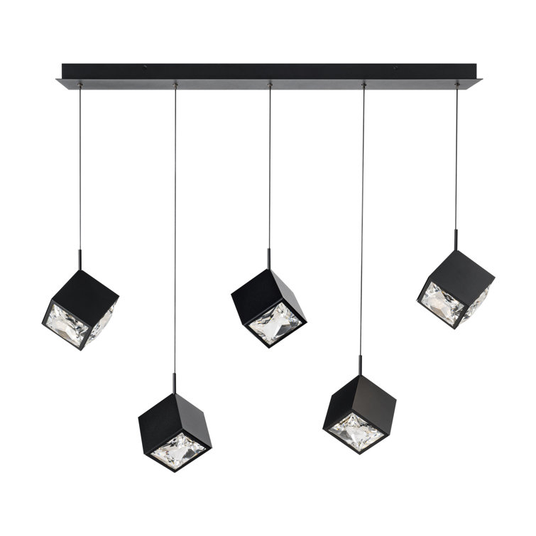 Ice Cube Linear Multi-Light 4-CCT Pendant