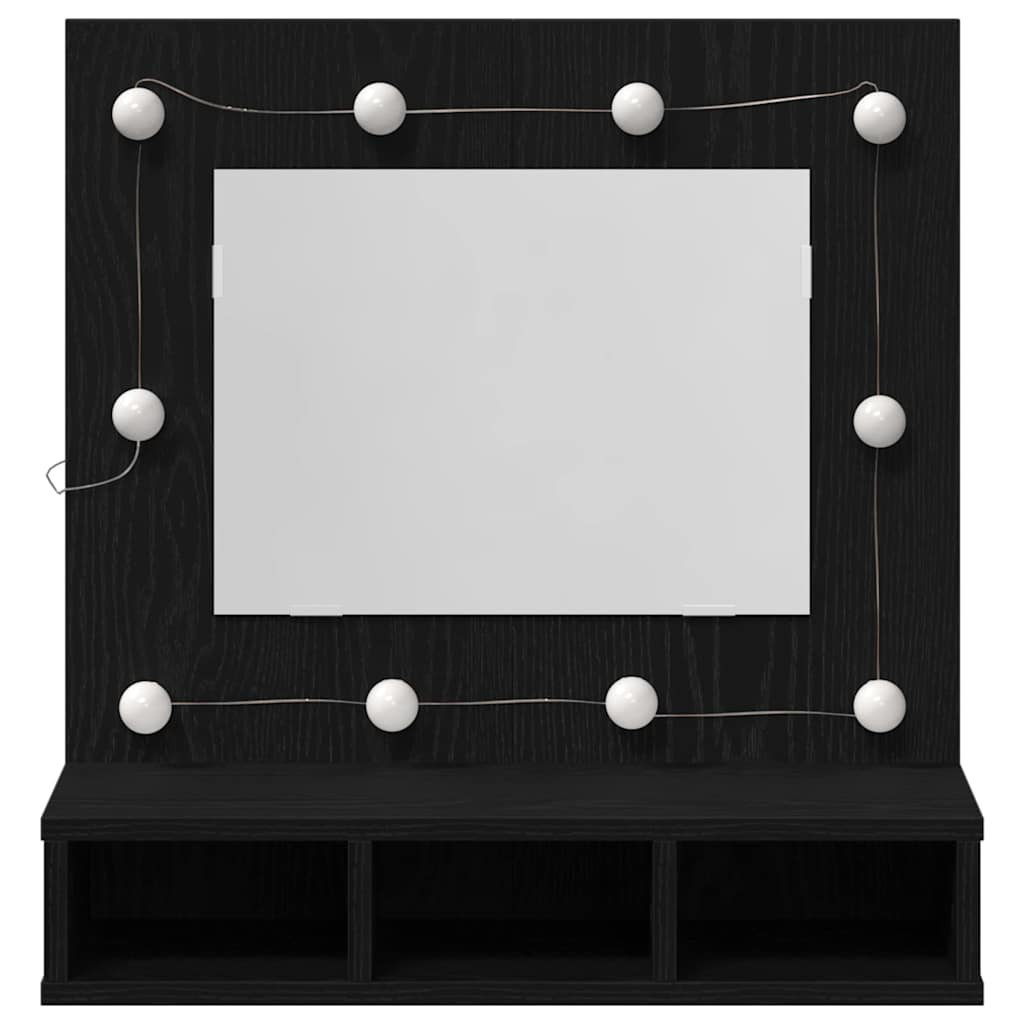 Mirror Cabinet with LED Wall-mounted Mirror Cabinet Storage Cupboard