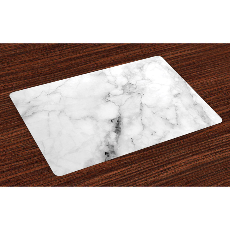 Amelia-Jo Marble Cracked Lines Placemat
