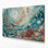 Art mural sur toile, "Coastal Marine Life"