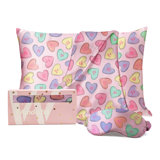 Wonderful Textile 100% Silk Pillowcase with Silk Eye Mask