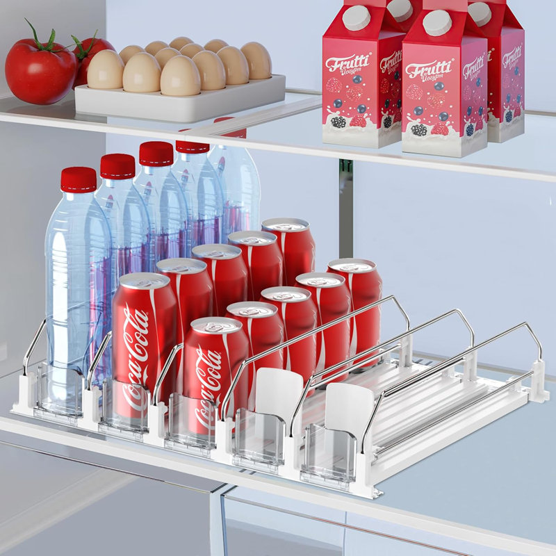 Organisateur de boissons pour réfrigérateur, peut contenir jusqu'à 25 canettes