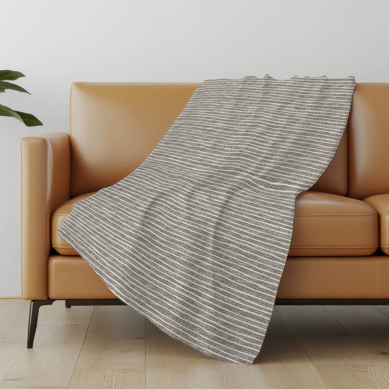 Jeté en sherpa Addison, Taupe