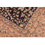 Tapis bleu unique des années 1970 de 8 pi 3 po x 10 pi 2 po Parmanand