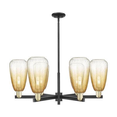 Glossop - 6 Light Stem Hung Chandelier