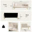 Canapé-lit pliant en velours 71,2 po Linndale-593549551