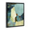 Cadre flottant en mosaïque bleue, design par Suzanne Nicoll