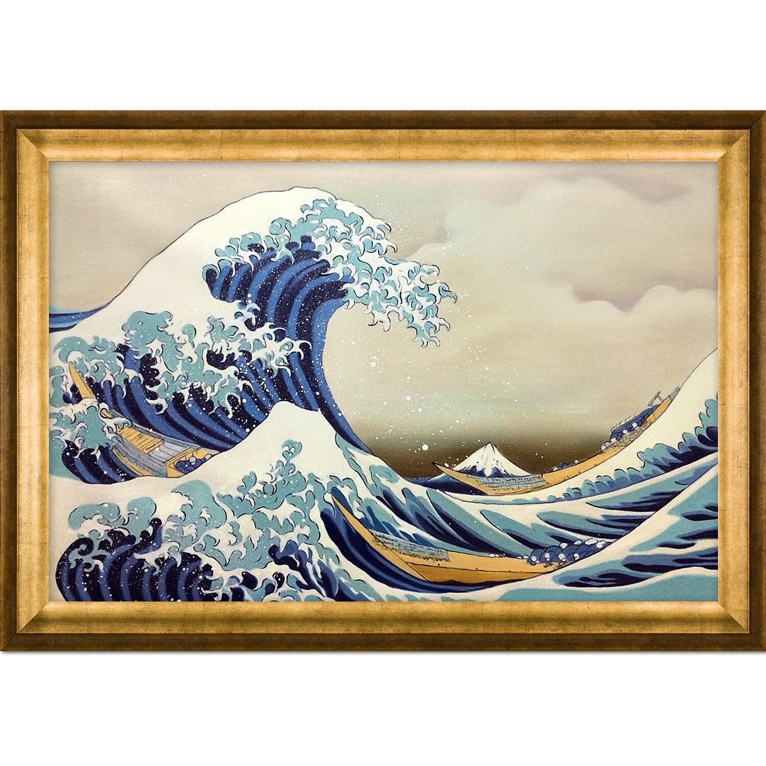 The Great Wave - Katsushika Hokusai - Paint by Numbers