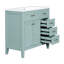36" Bathroom Vanity With Sink Combo Bathroom Cabinet With Drawers, Solid Frame And MDF Board-102299702
