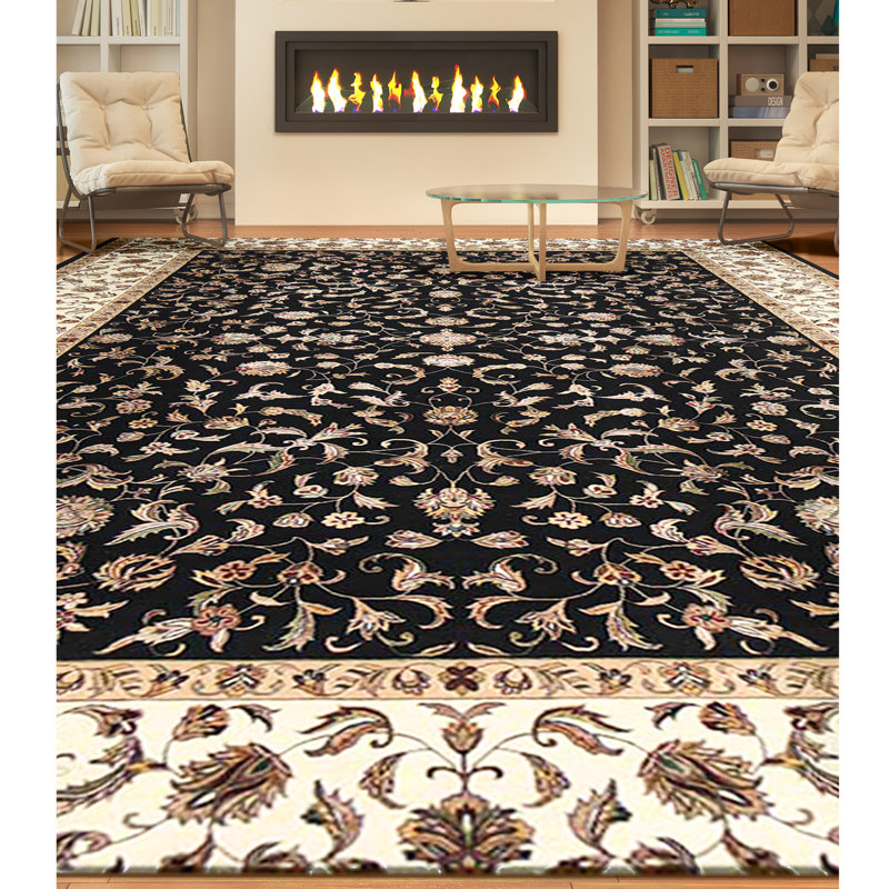 Floral Area Rug, Rectangle 12' x 15'