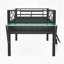 Lit mezzanine avec bureau Gaming