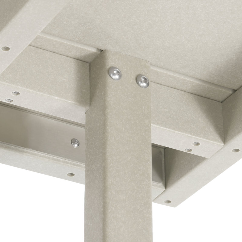Ensemble de salle à manger 5 pièces avec accoudoirs, Beige