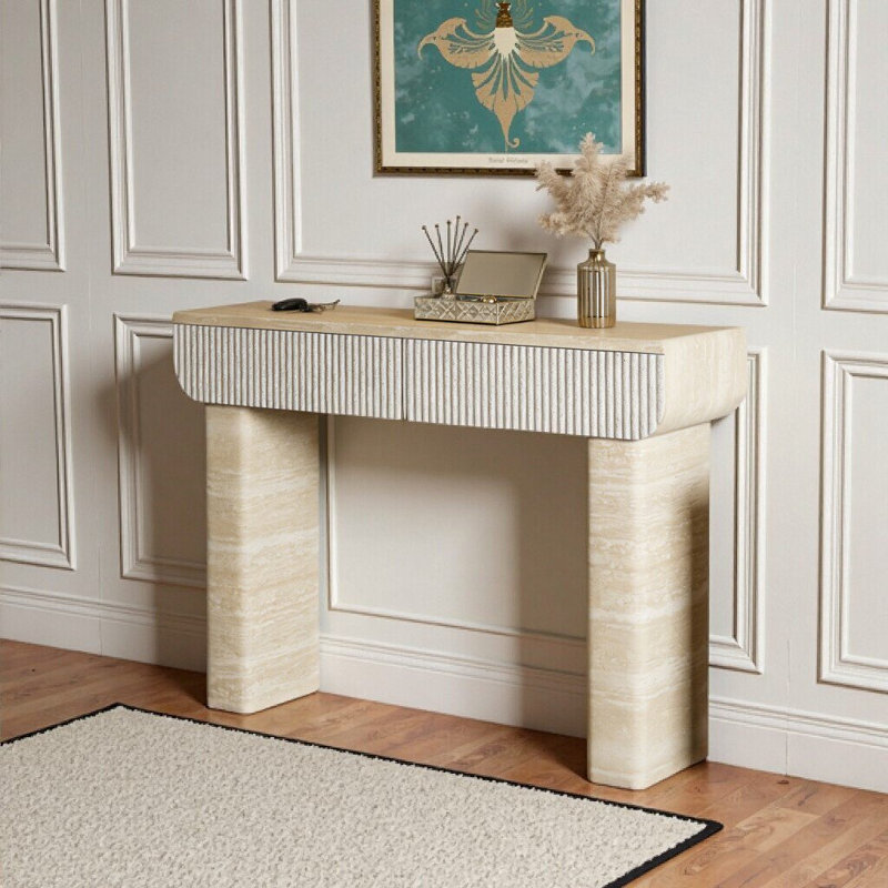 Console d'entrée avec tiroirs cachés pour le salon et l'entrée