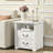 Rutland Set Of 2, Rustic Wood Rutlands With 2 Storage Drawers, Bedside Table With Open Shelf For Bedroom-171055501