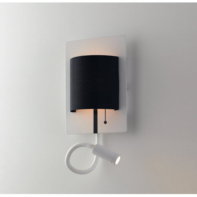 Birdsall Steel LED Flush Mounted Sconce